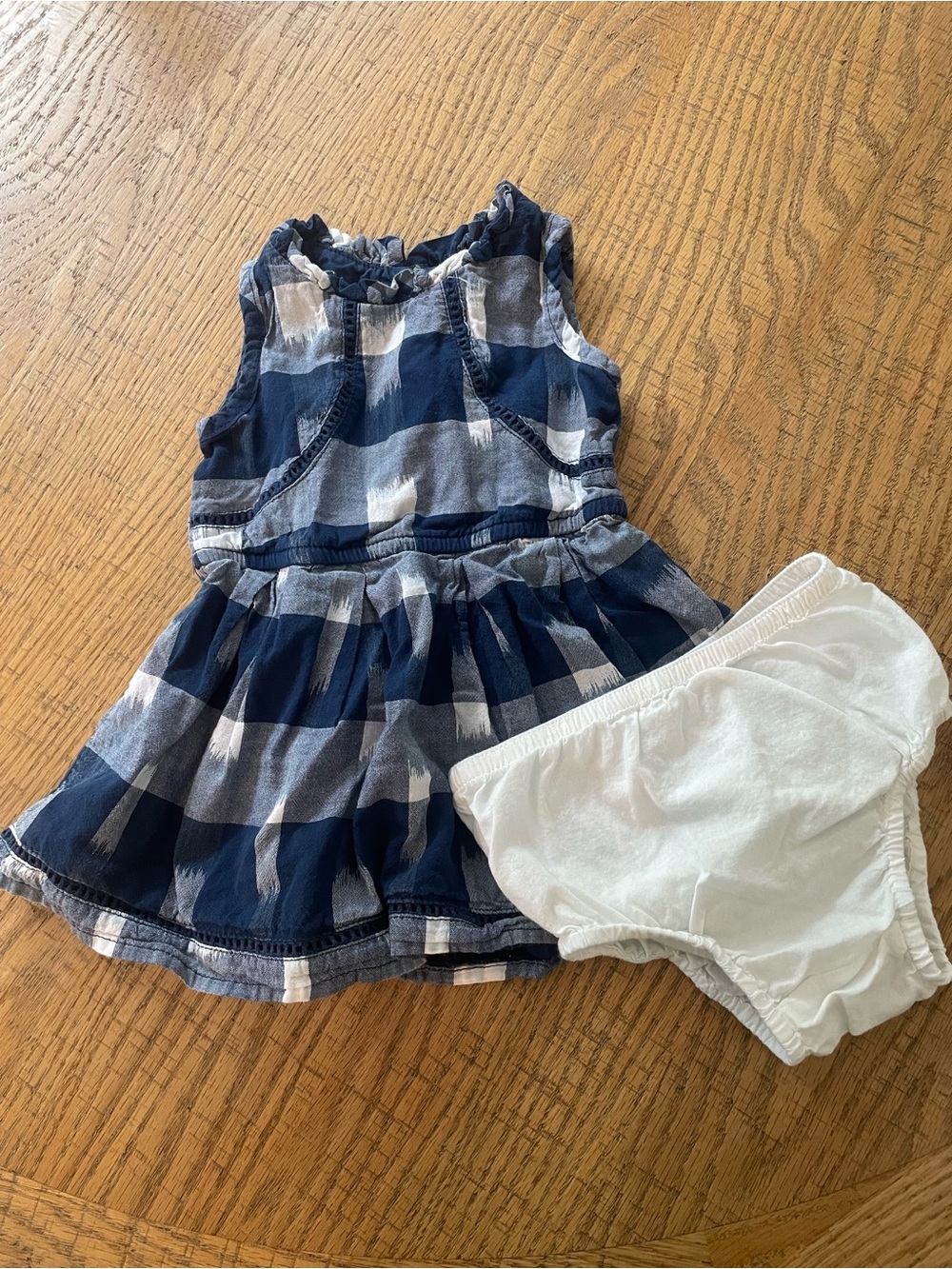 Oshkosh 12 month plaid dress